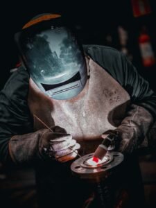 Welder at Work